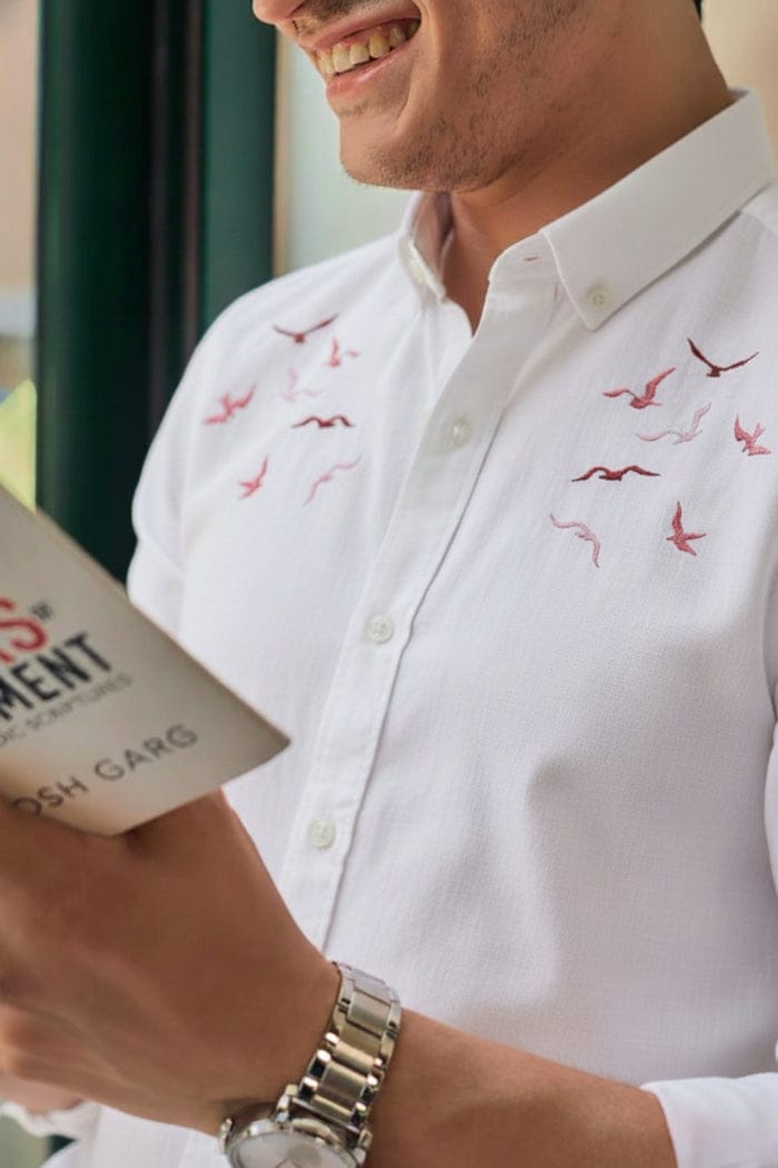 Premium White color Shirt - image 4