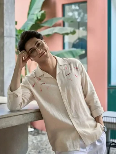 Premium Embroidery Shirt For men